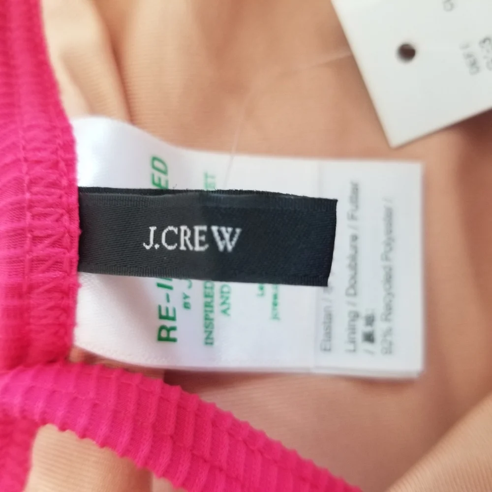J Crew Ribbed One Strap One Piece Swimsuit Plus Size 24 NWT - Picture 5 of 9